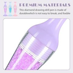 GlitterPen - Diamond Art Pen with Creative Flower Pot Design