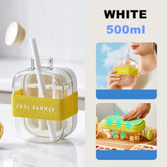 ChillWave™ Ice Cube Bottle — Crush Heat Instantly with Ice on Demand and Refresh Anywhere