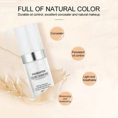 Lightweight Foundation for Silky, Radiant Skin | Buildable Medium-to-Full Coverage + Natural Finish | Long-Wear, Breathable Feel | Multiple Shades
