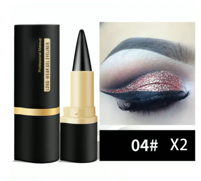 InkSilk – Natural Black Eyeliner Cream (1+1 free)