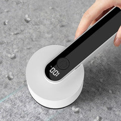 Rechargeable Fabric Shaver Lint Remover | Removes Pills & Fuzz from Sweaters, Coats & Upholstery | Safe Mesh Guard | USB Charging