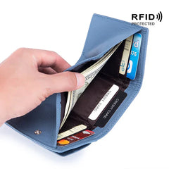 SafeHold – RFID Blocking Leather Mini Wallet