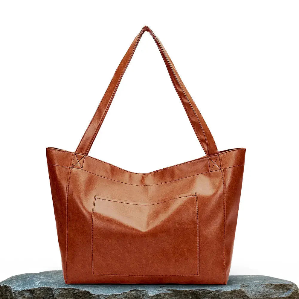Crossbody Shoulder Bag | Full-grain leather, scratch & water-resistant | Micro-suede lining | Adjustable strap | 3 colors