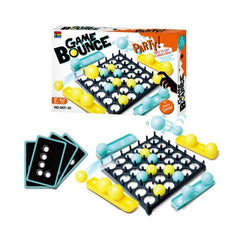 Bouncing Battle Game for Kids & Adults | Portable Tabletop Party Game | No Batteries | Team Play, Fast-Reflex Fun