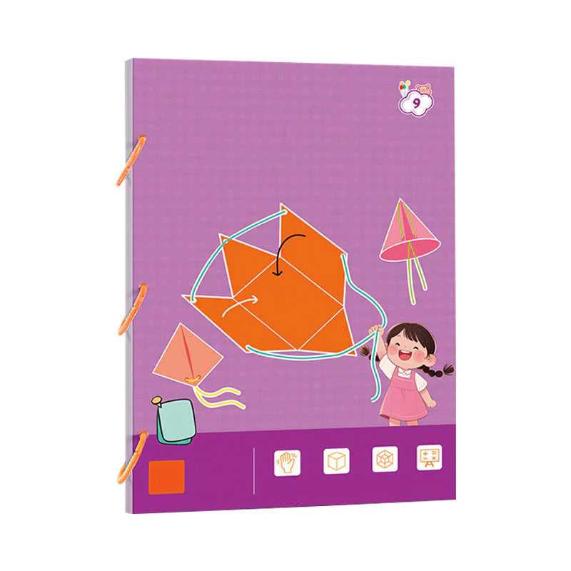 Geometry Learning Tool for Kids | Hands-On Shape Building for Angles, Lines & Patterns | STEM Confidence | Classroom & Home