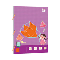 Geometry Learning Tool for Kids | Hands-On Shape Building for Angles, Lines & Patterns | STEM Confidence | Classroom & Home