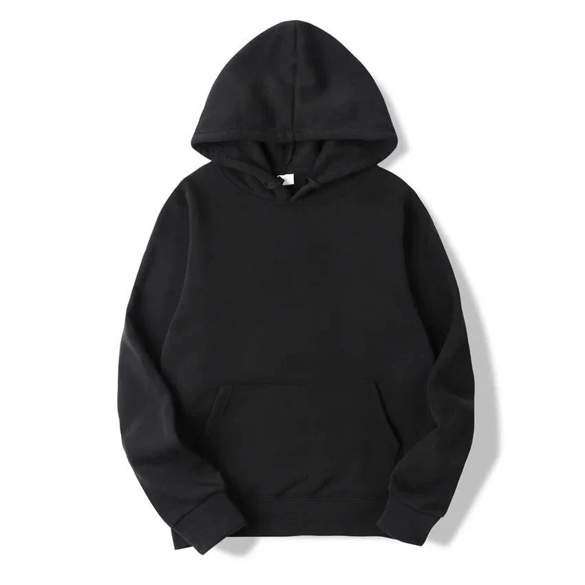 Heidi-Mode | Solid Color Hooded Sweatshirt Made of Cotton for Women