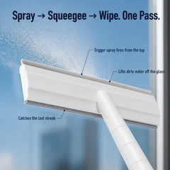 GlassGleam™ — Wipe Every Window Streak-Free in One Spray-and-Swipe Pass