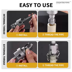 PipeTwist™ Precision Threads Instantly
