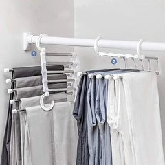 RevoltGear™ 5-in-1 Space-Bender Hangers — Turn Closet Chaos into Effortless Order and Maximize Every Inch