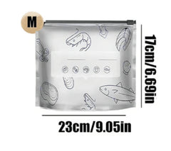 FreshKeep – Reusable Foil Storage Bags