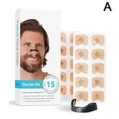 Magnetic Nose Breathing Aid | Helps Open Nasal Passages for Easier Airflow at Night | Comfortable Reusable Fit | Sleep & Sports Use