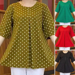 Polka Dot Print Shirt
