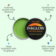 InkGlow™ – Brighten, Heal & Lock In Your Tattoo Color