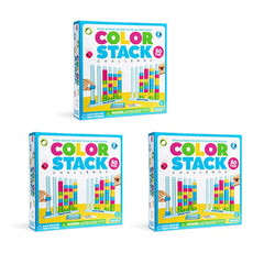 Fast-Paced Color Stacking Puzzle Game | Reflex + Focus Challenge for Kids & Adults | Competitive Family Play | 1–3 Set Options
