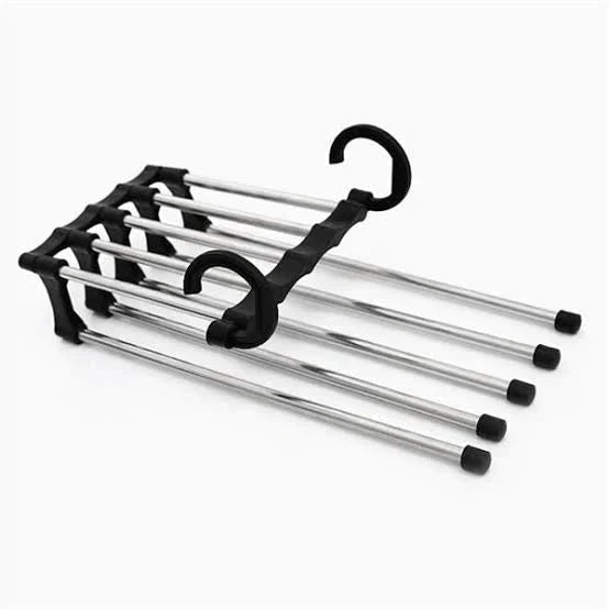 RevoltGear™ 5-in-1 Space-Bender Hangers — Turn Closet Chaos into Effortless Order and Maximize Every Inch
