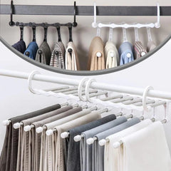 RevoltGear™ 5-in-1 Space-Bender Hangers — Turn Closet Chaos into Effortless Order and Maximize Every Inch