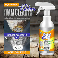 TurboClean Foam Cleaner 60ml | Ultra-dense foam melts grease & stains fast | Multi-surface safe for kitchen, bathroom, car