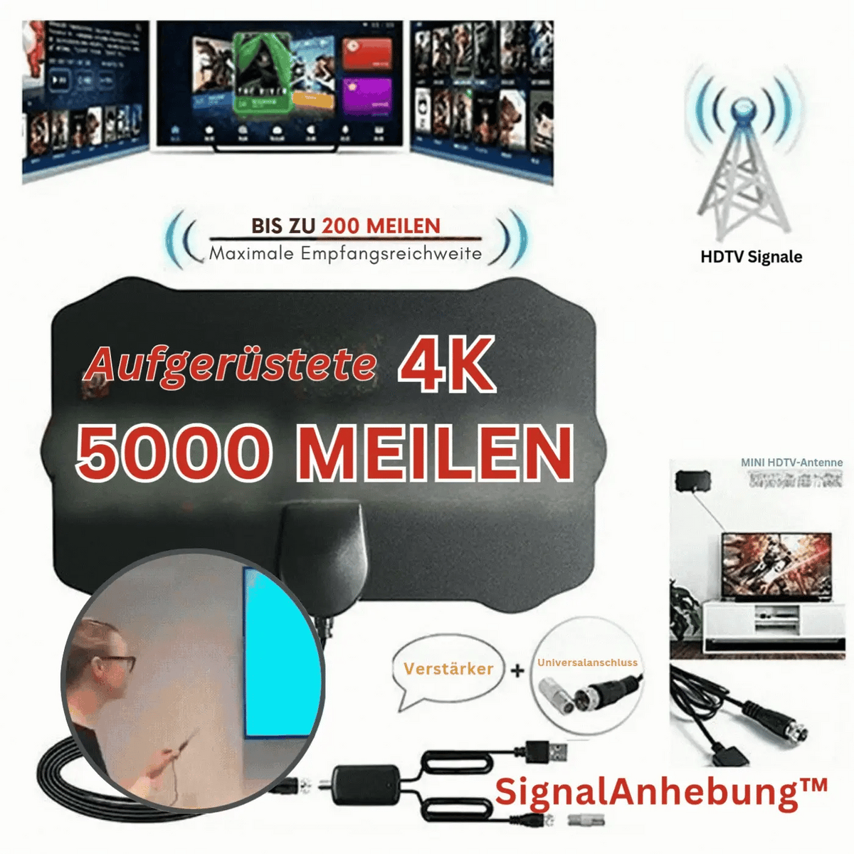 SignalMax™ Crystal Clear Reception