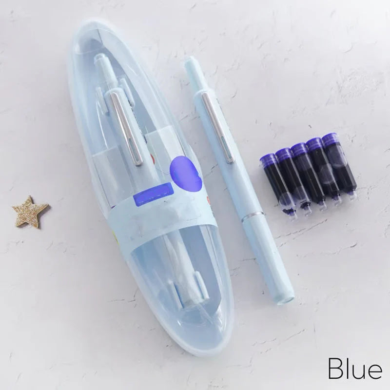 1+1 FREE | InkGlide™ | Retractable fountain pen with comfort
