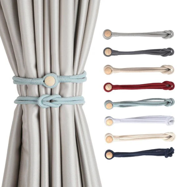 SwiftLoop Curtain Wraps — Master Your Room’s Style with Effortless Grip and Stunning Flair