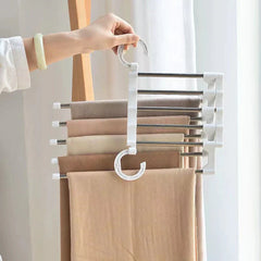 RevoltGear™ 5-in-1 Space-Bender Hangers — Turn Closet Chaos into Effortless Order and Maximize Every Inch