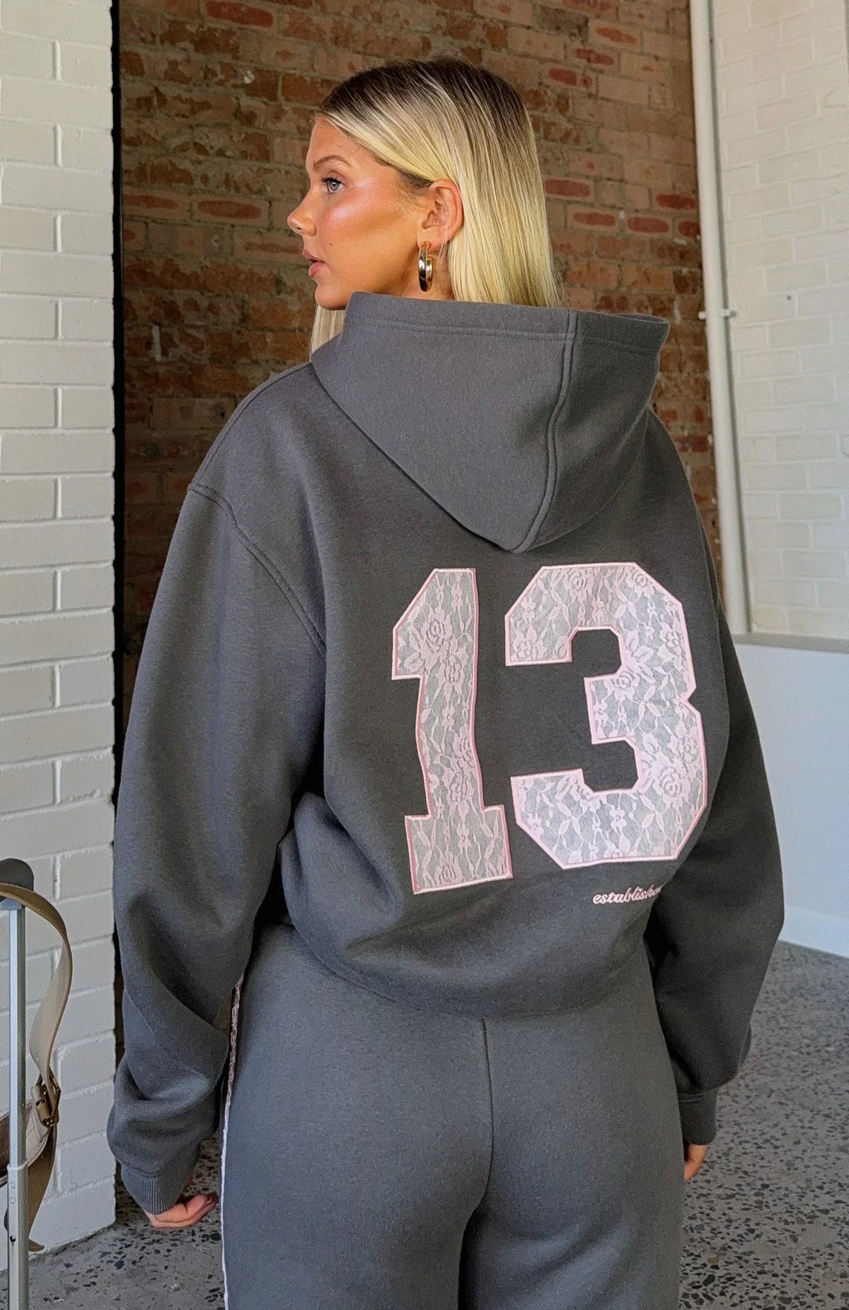 Gave You Everything Oversized Hoodie Volcanic