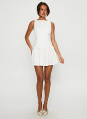 Milienne Mini Dress White