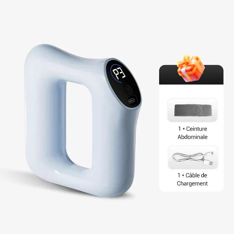 Fascia Ring Mobility Trainer | Deep Tissue Stretch & Muscle Release Tool for Full-Body Flexibility | Compact Home Workout | Blue/Rose/Violet
