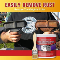Rust Converter & Protective Coating | Stops Rust and Seals Metal Surfaces | Brush-On, Fast-Drying Finish | For Cars, Tools & Outdoor Metal