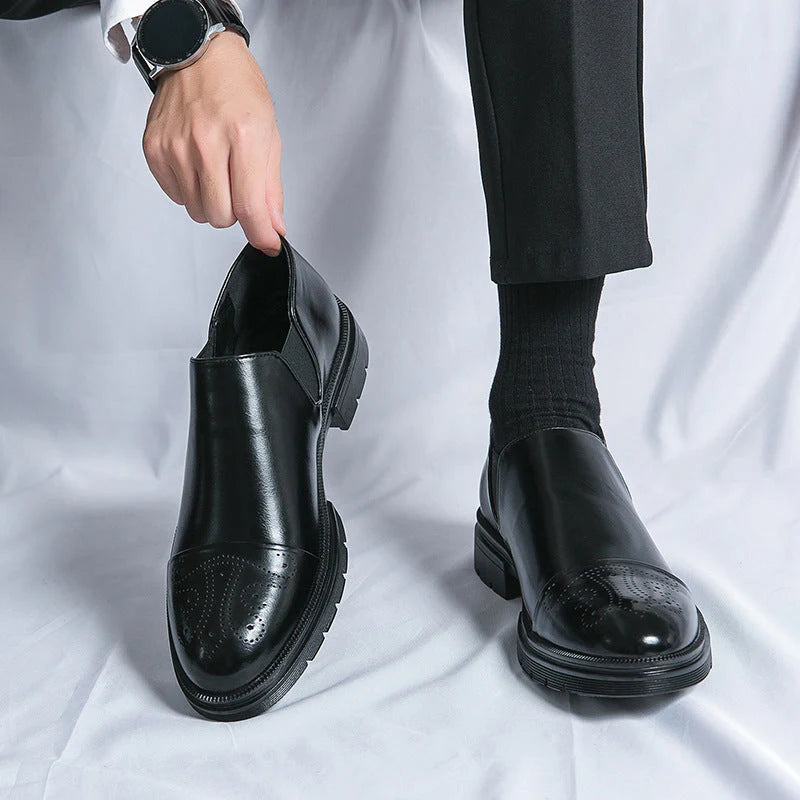 PrimeWalk – Premium Genuine Leather Shoes