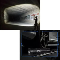 Powerful Tactical Flashlight with LED Technology