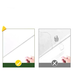 Clear Wall Protector Pads | Self-Adhesive Transparent Guards for Door Handles, Chairs & Furniture | Prevent Scuffs, Dents & Marks | Easy Apply
